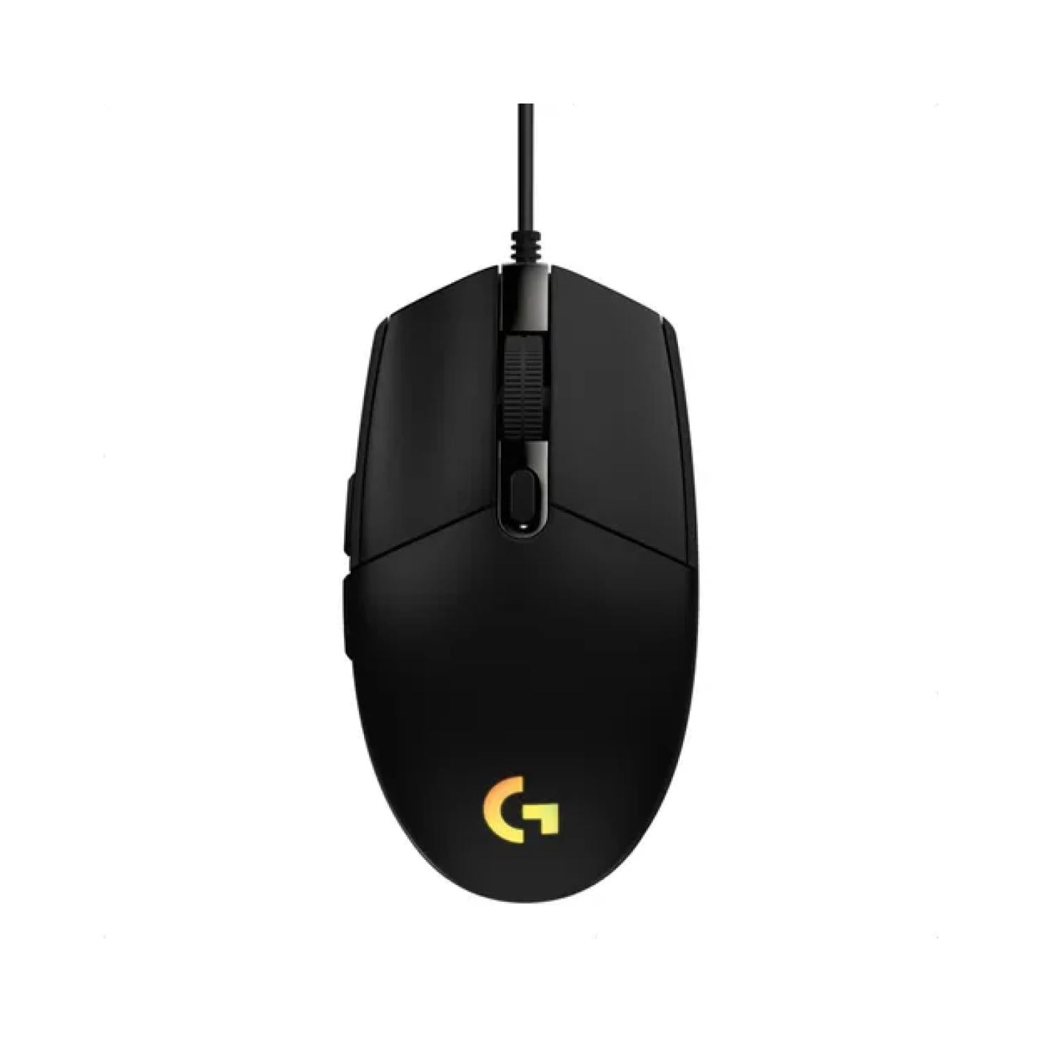 MOUSE GAMER USB 6B 8000DPI RGB NEGRO G203 LOGITECH - 1