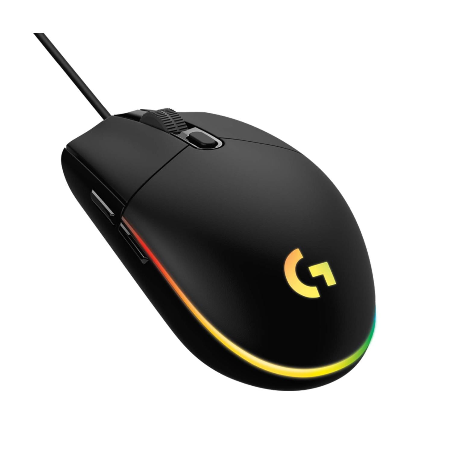 MOUSE GAMER USB 6B 8000DPI RGB NEGRO G203 LOGITECH - 2