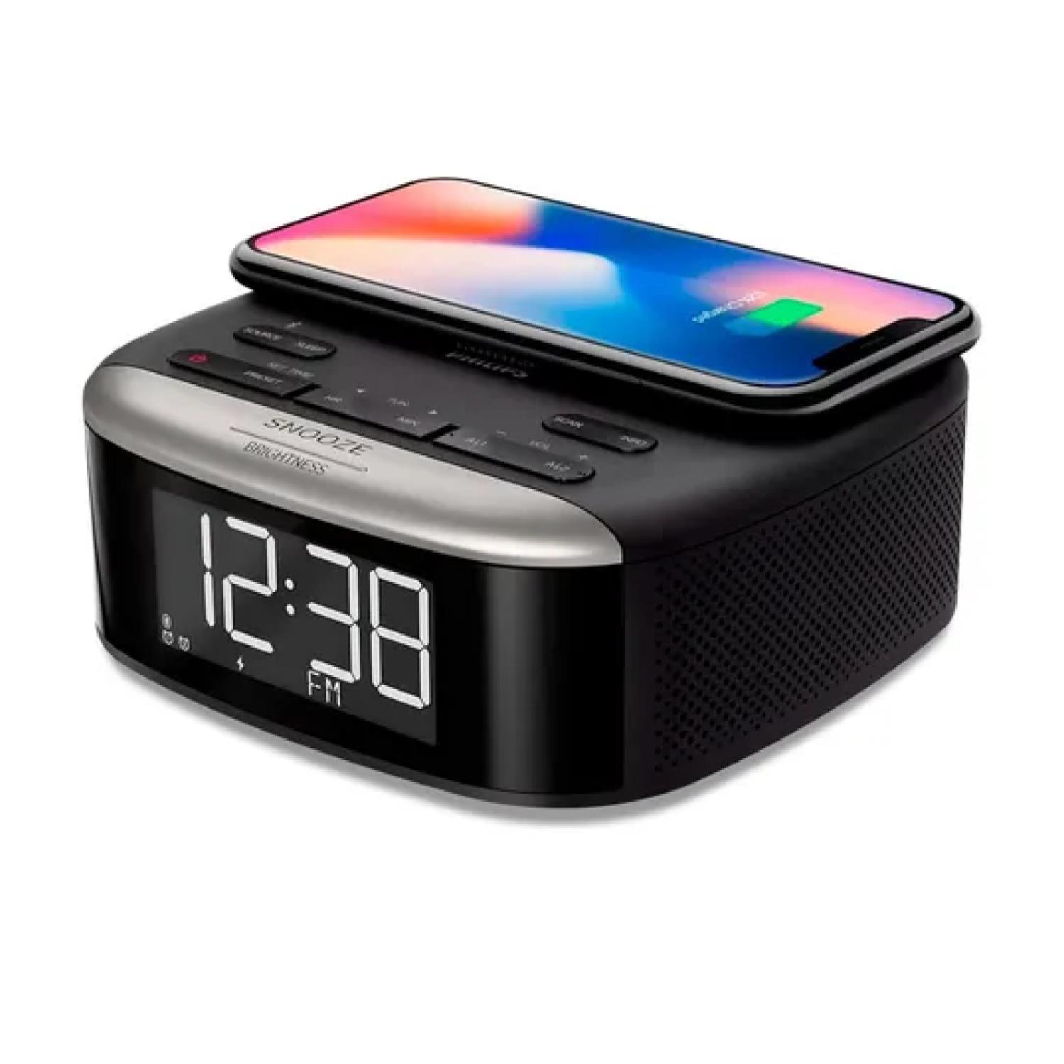 RADIO AM FM RELOJ DIGITAL BLUETOOTH ALARMA AR7606/37 PHILIPS - 2