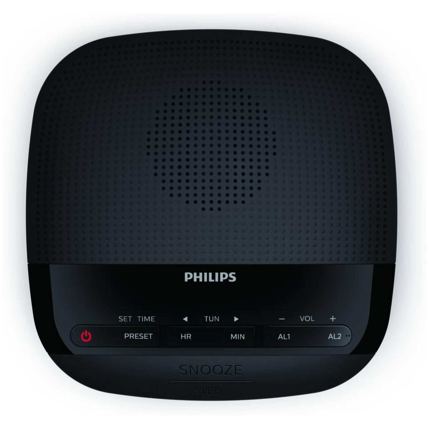 RADIO RELOJ DESPERTADOR BLUETOOTH FM NEGRO TAR3205 PHILIPS - 4