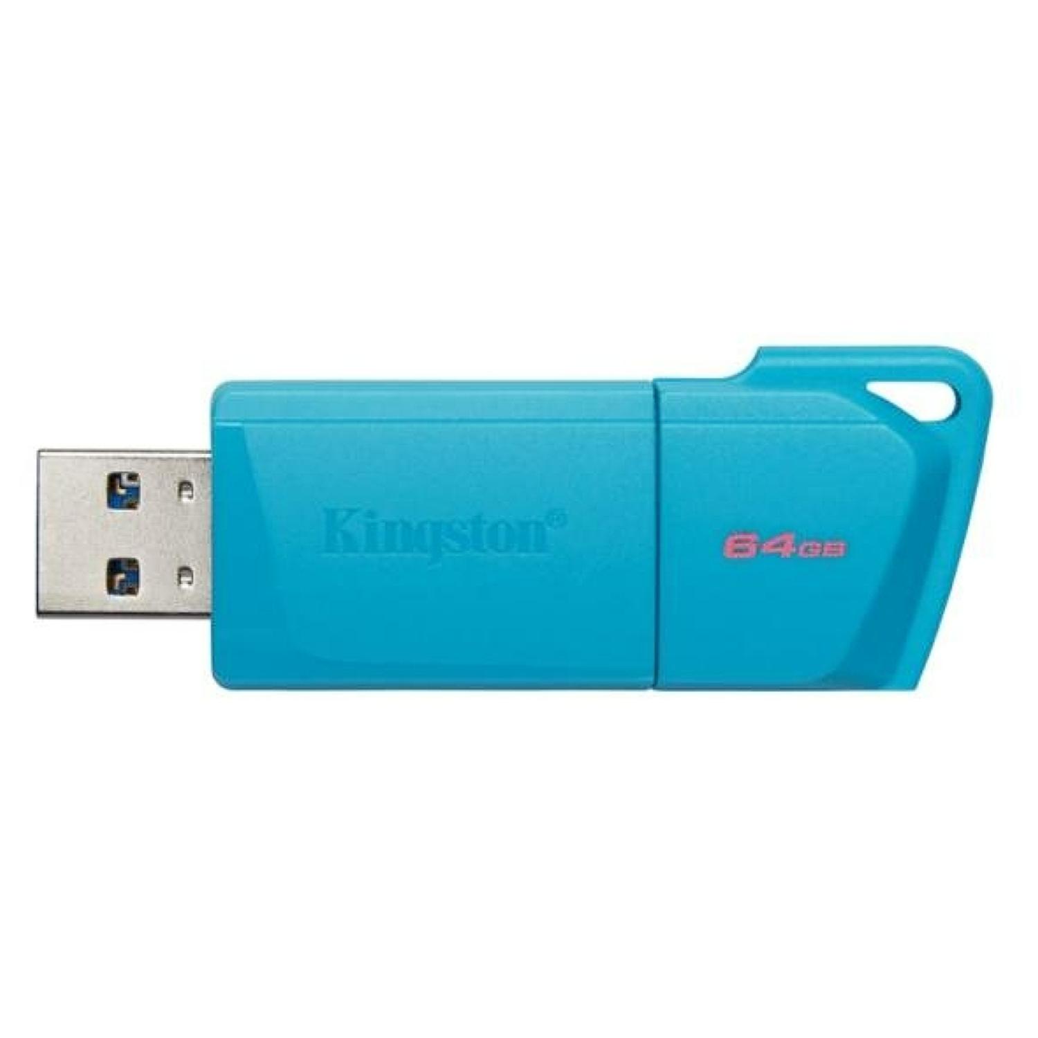 PENDRIVE USB 3.2 64GB CELESTE DTXM NEON KINGSTON - 2
