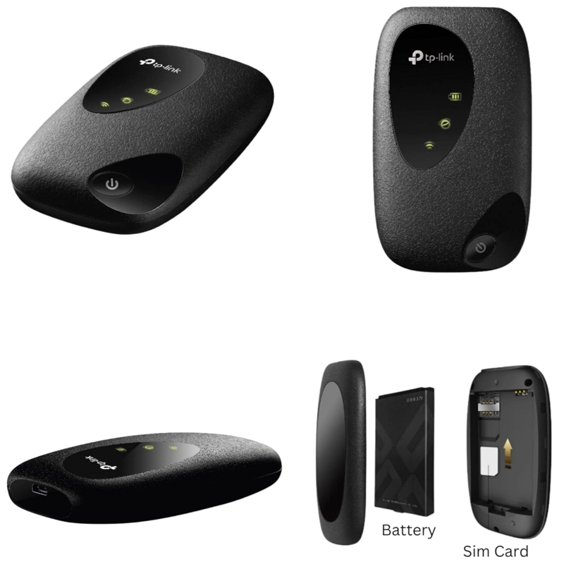ROUTER WIFI PORTATIL 4G LTE NEGRO M7200 TPLINK - 2