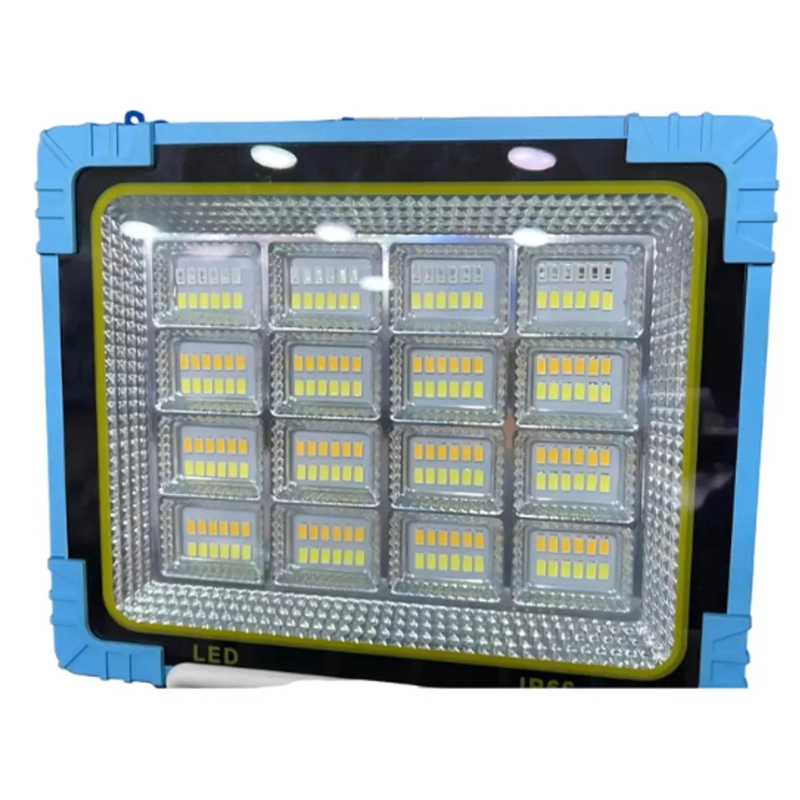 LAMPARA LINTERNA PANEL SOLAR LED RECARGABLE 16 CELDAS - 1