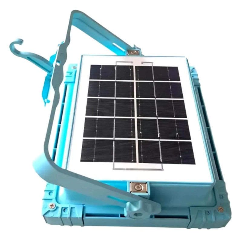 LAMPARA LINTERNA PANEL SOLAR LED RECARGABLE 16 CELDAS - 2