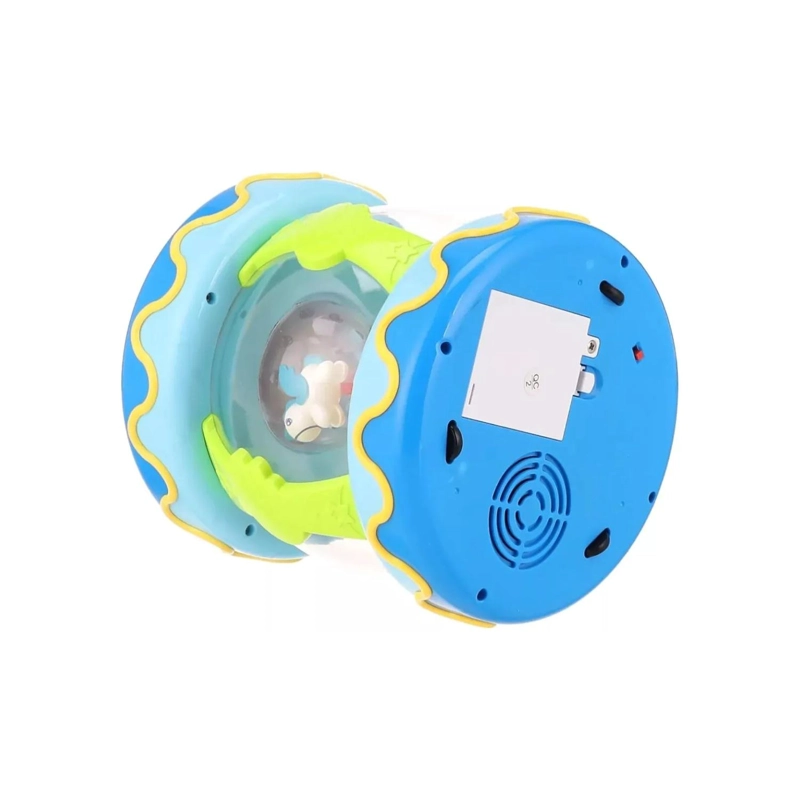 JUGUETE TAMBOR MUSICAL INTERACTIVO CON LUCES Y SONIDO INFANTIL - 2