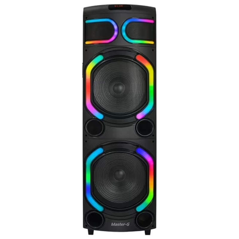 PARLANTE KARAOKE BLUETOOTH 150WX2 CONSOLA DJ MGSUPERNOVA MASTER G - 1