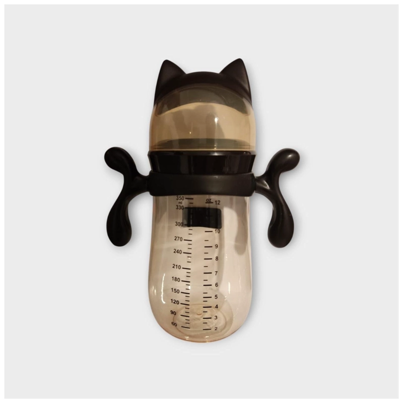 MAMADERA ANTICOLICOS CON 3 BOQUILLAS 350ML PARA BEBES - 1