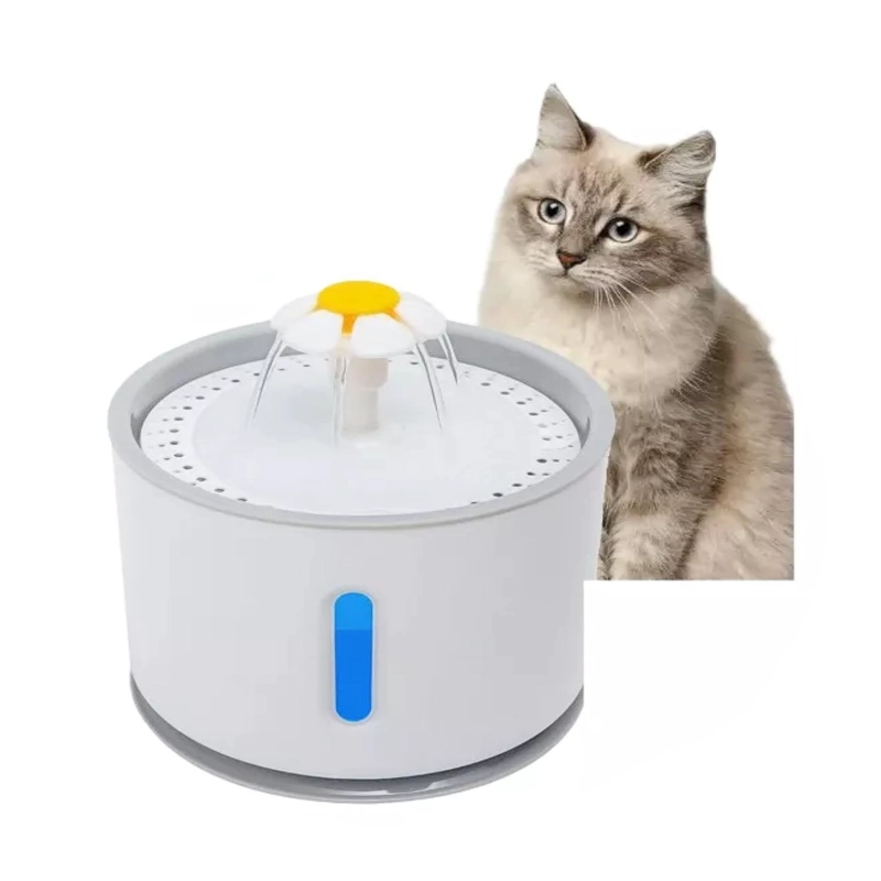 BEBEDERO ELECTRICO 2400ML PARA MASCOTAS FILTRO PURIFICADOR - 1