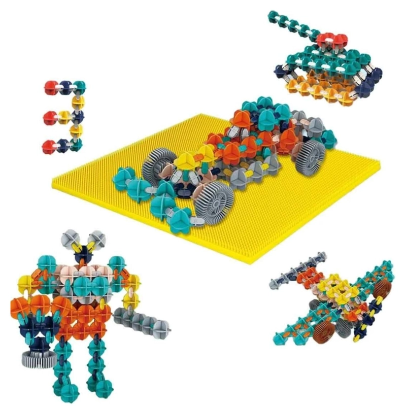 JUGUETE BLOQUES ARMABLES 161 PIEZAS INFANTIL INTERACTIVO - 1