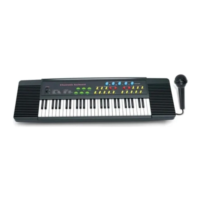 JUGUETE PIANO TECLADO MUSICAL CON 54 TECLAS SONIDOS MIC - 1