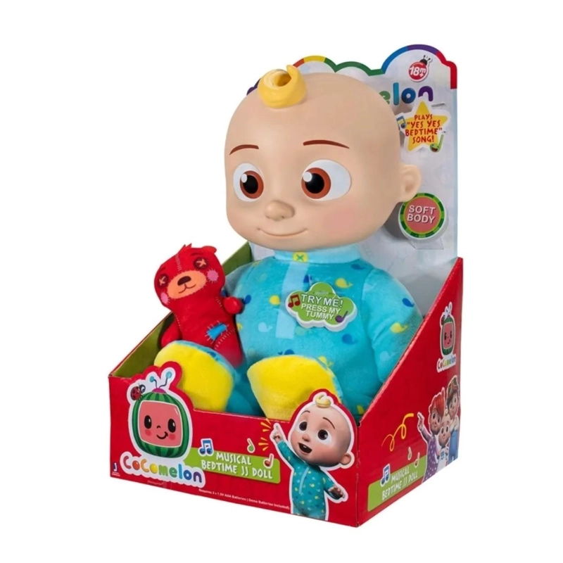 JUGUETE MUÑECO COCOMELON CON SONIDOS 30CM INFANTIL - 3