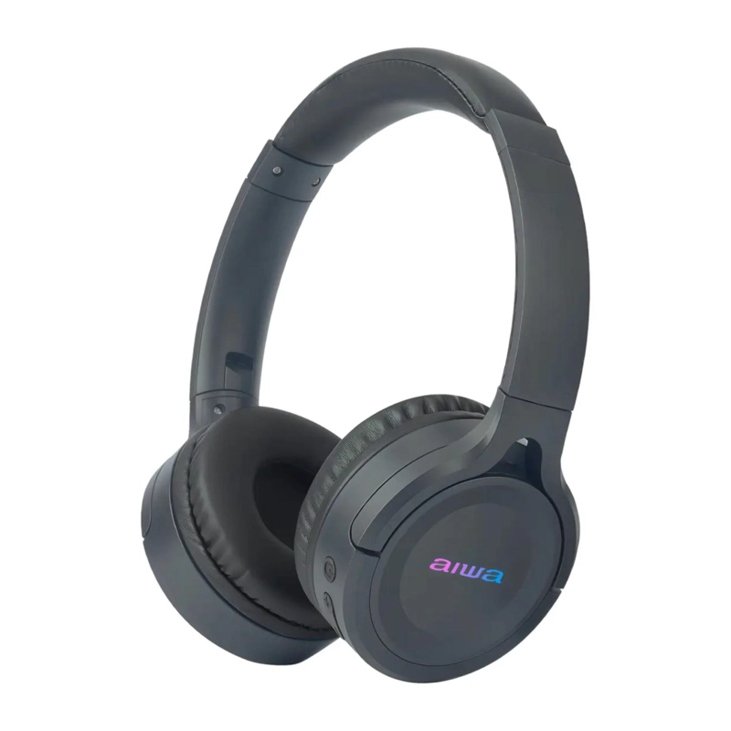 AUDIFONOS BLUETOOTH ONEAR PLEGABLES NEGRO AWK17 AIWA - 1