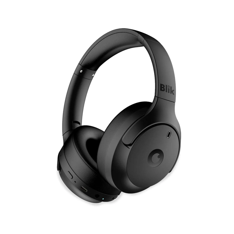 AUDIFONOS BLUETOOTH OVEREAR PLEGABLES NEGRO 600 ESSENCE BLIK - 1
