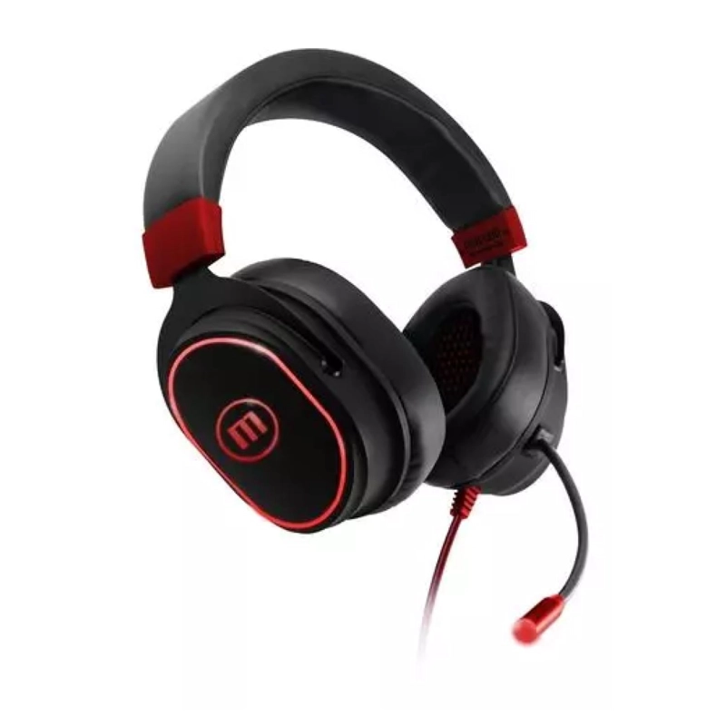 AUDIFONOS GAMER ALAMBRICOS USB MICROFONO H-MIC SAMURAI MAXELL - 3