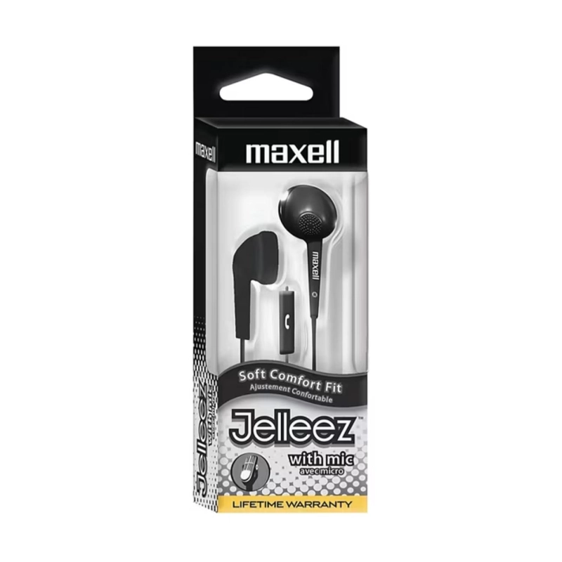 AUDIFONOS MANOS LIBRES JACK 3.5MM INEAR JELM-BK MAXELL - 1