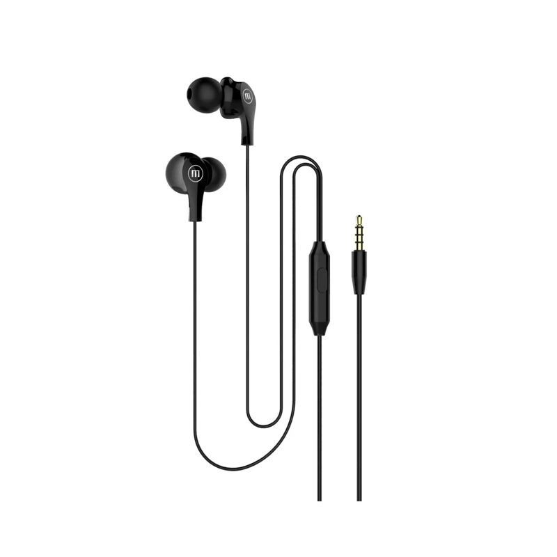 AUDIFONOS MANOS LIBRES JACK 3.5MM INEAR NEGRO MAX BUDS MAXELL - 2
