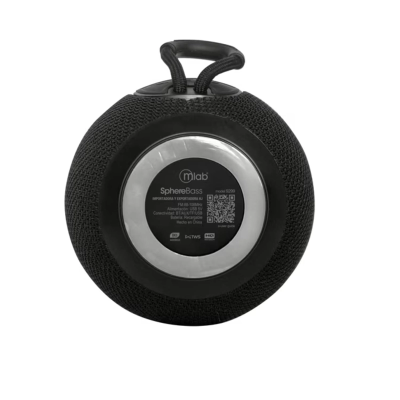 PARLANTE BLUETOOTH TWS PORTATIL 5W SPHERE BASS 9299 MLAB - 3