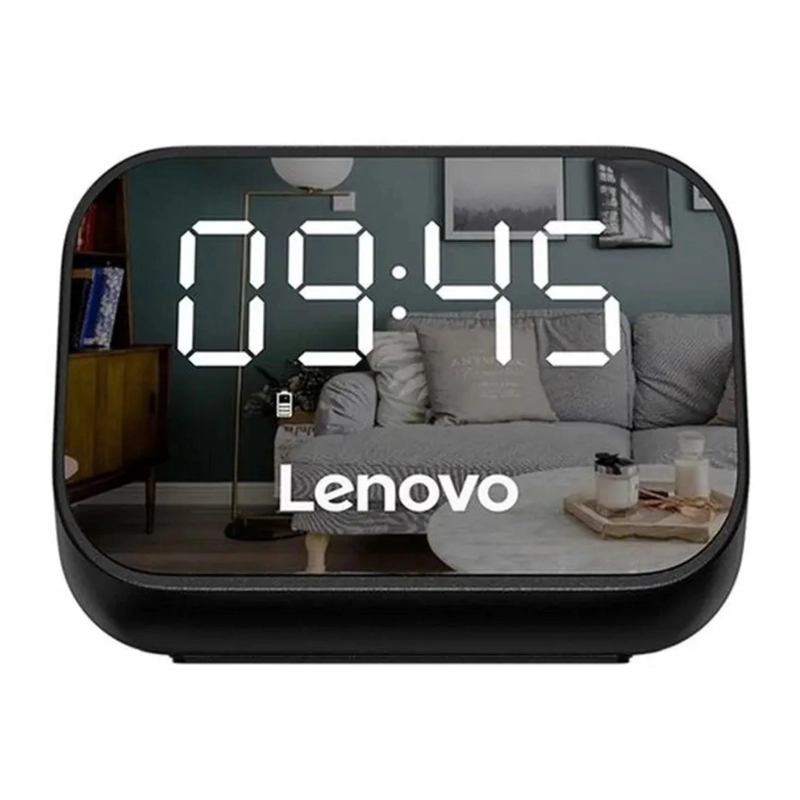 PARLANTE CON RELOJ ALARMA BLUETOOTH 10W NEGRO TS13 LENOVO - 3