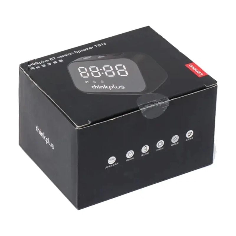 PARLANTE CON RELOJ ALARMA BLUETOOTH 10W NEGRO TS13 LENOVO - 4