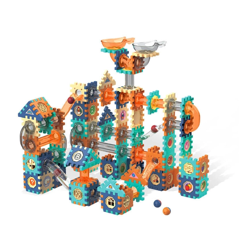 JUGUETE BLOQUES MAGNETIOS PISTAS DE BOLITAS 246PZAS INFANTIL - 1