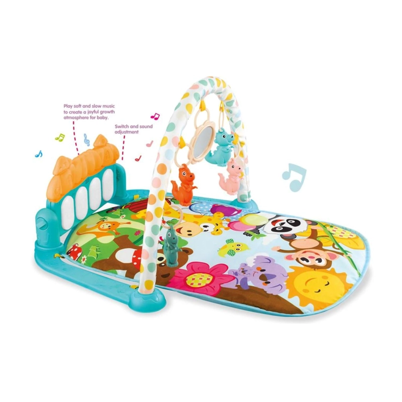 JUGUETE GIMNASIO MUSICAL ALFOMBRA INTERACTIVA INFANTIL - 1