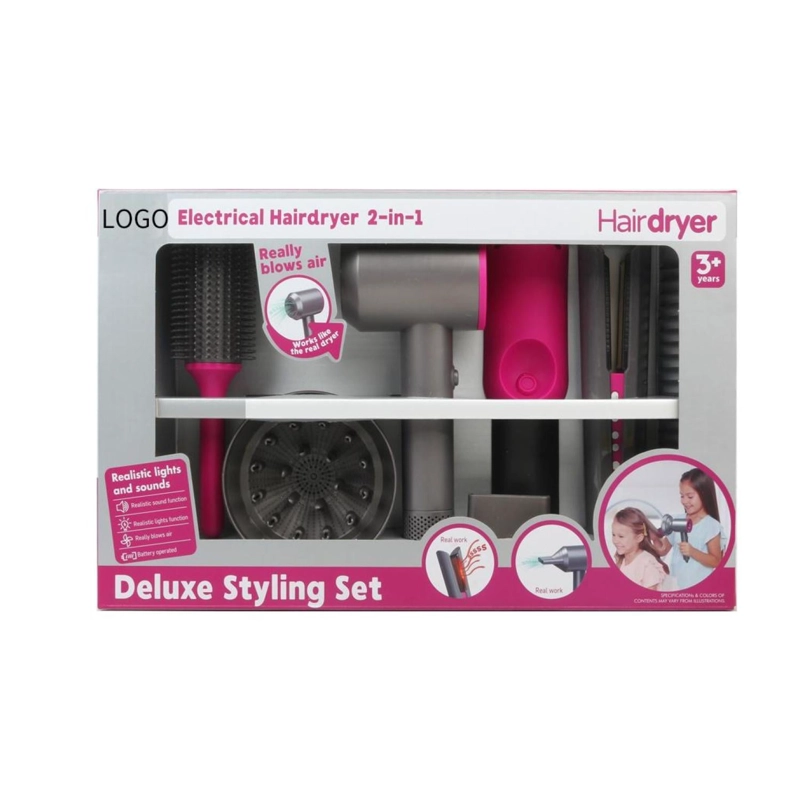 JUGUETE SET SALON DE BELLEZA 7PZAS CON LUCES Y SONIDOS INFANTIL - 5