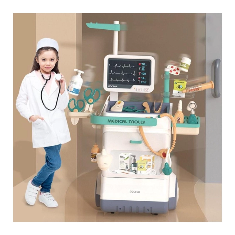 JUGUETE SET DE DOCTOR ELECTROCARDIOGRAMA 26PZAS INFANTIL - 4