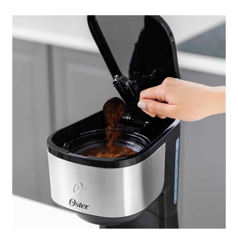 CAFETERA ELECTRICA 8 TAZAS 800W PROGRAMABLE BVSTDC10SS OSTER - 3