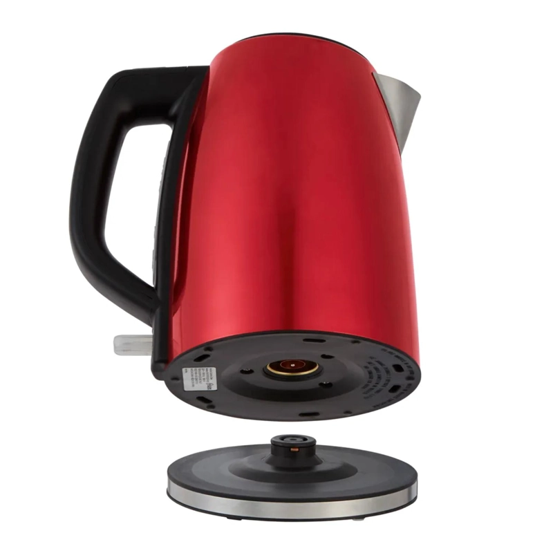 HERVIDOR ELECTRICO 1700ML ACERO INOXIDABLE ROJO OSTER - 2