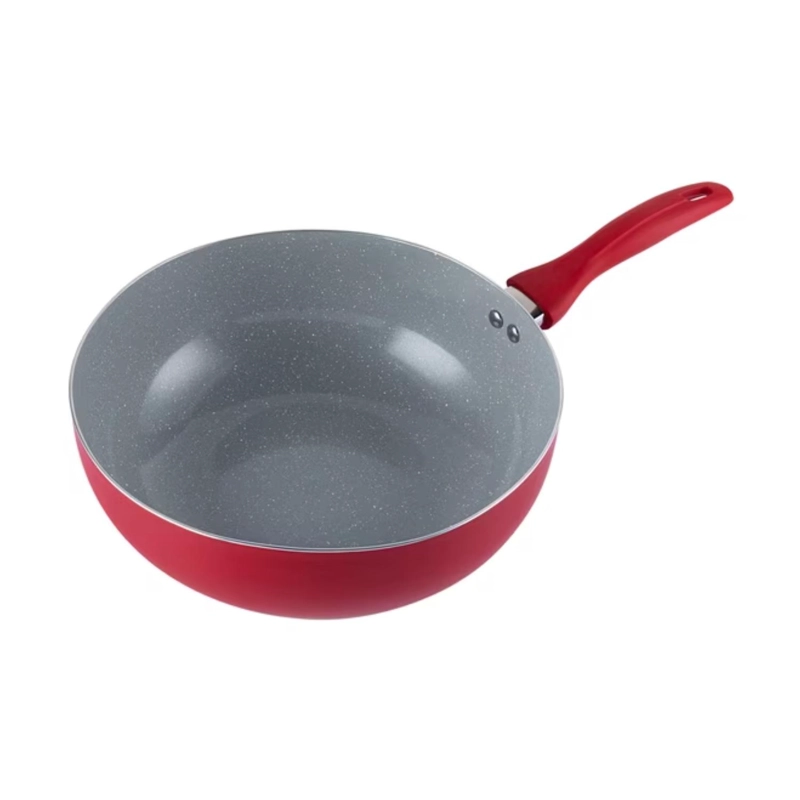 SARTEN WOK CHEF 28CM ALUMINIO PRENSADO TH-MWK28R THOMAS - 1