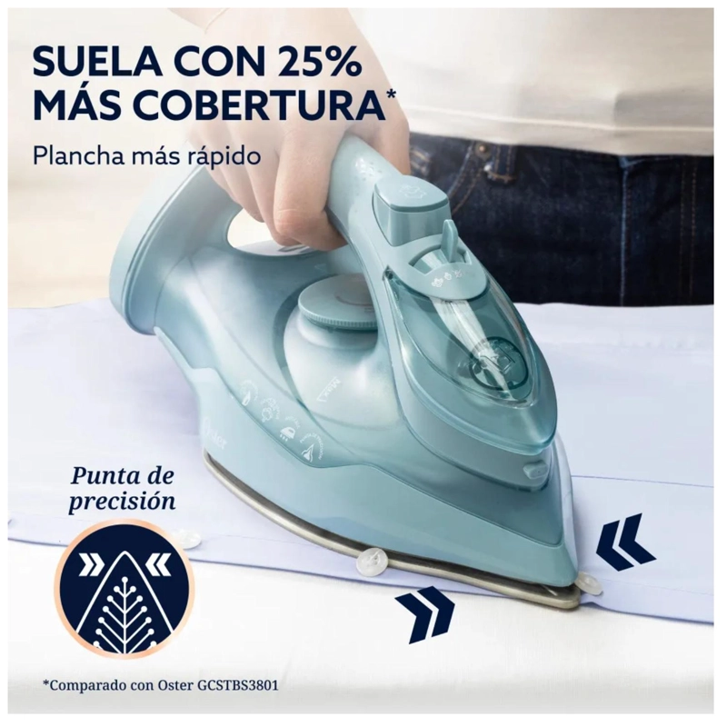 PLANCHA A VAPOR 1600W AEROGLIDE GCSTAC7001-052 OSTER - 5