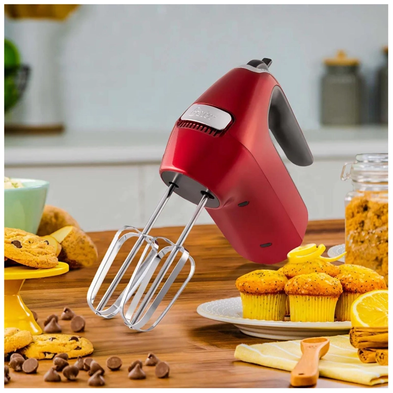 BATIDORA MANUAL 7VELOCIDADES TURBO 320W ROJO 360R OSTER - 3