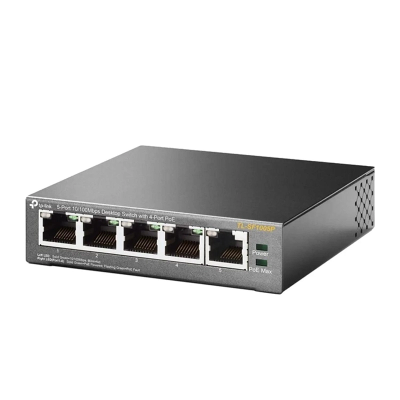 SWITCH DE SOBREMESA DE 5 PUERTOS GIGABIT CON 4 PUERTOS POE - 2