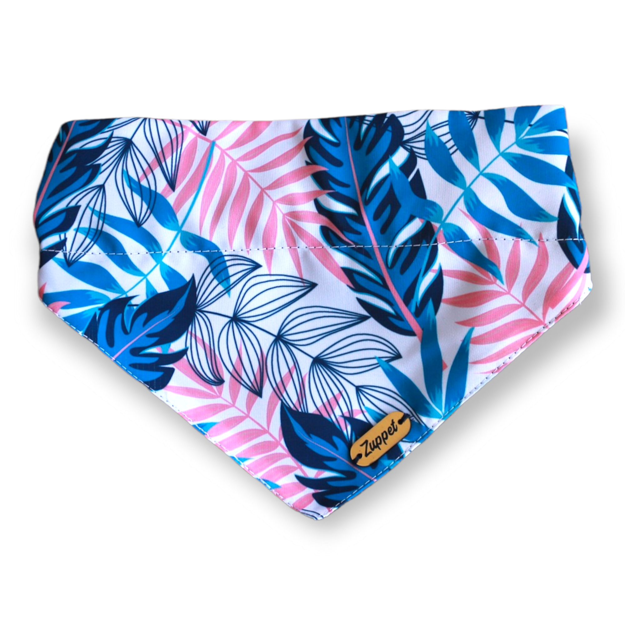 BANDANA PARA MASCOTAS DISEÑO ELEGANT LEAVES - 1