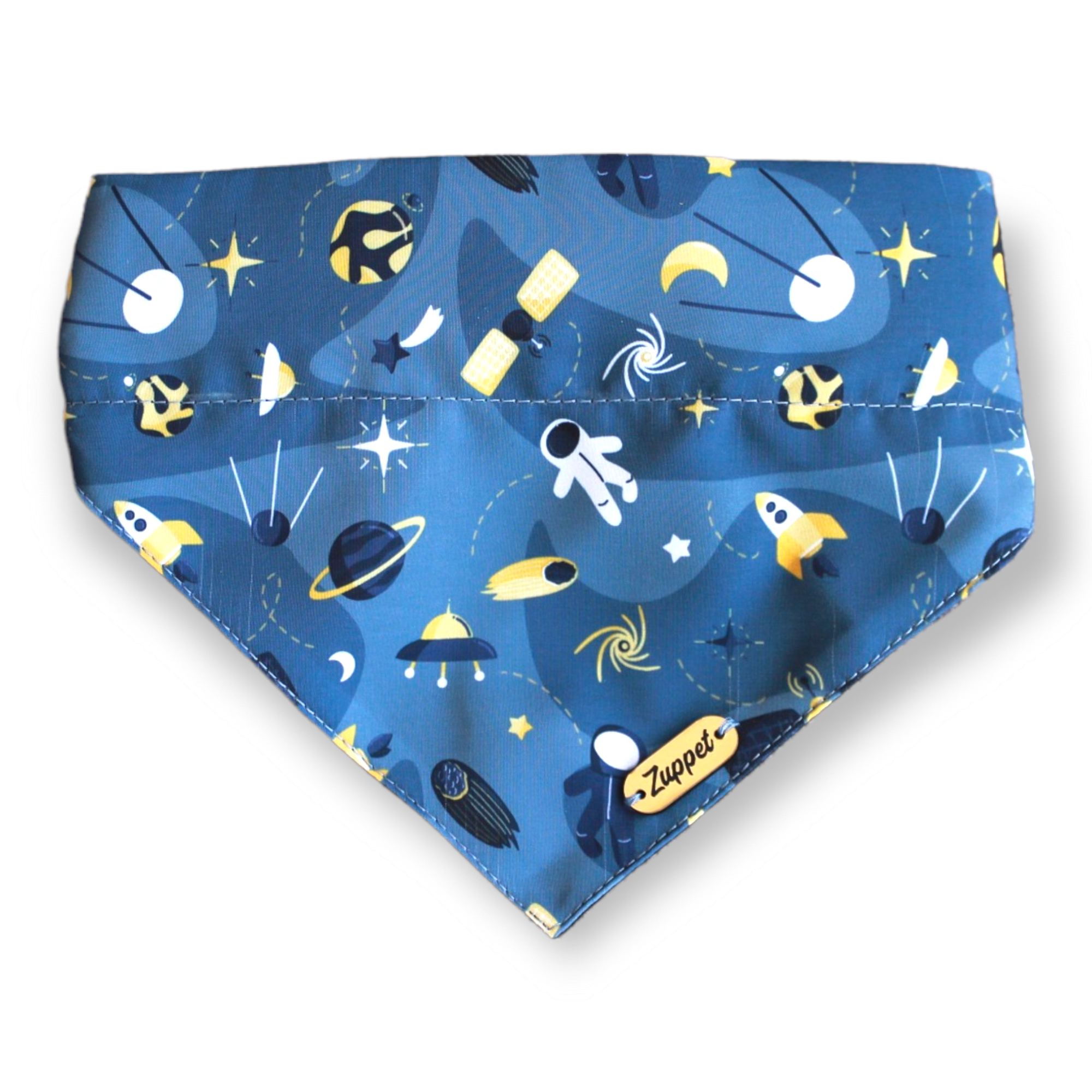 BANDANA PARA MASCOTAS DISEÑO SPACE ADVENTURE - 1