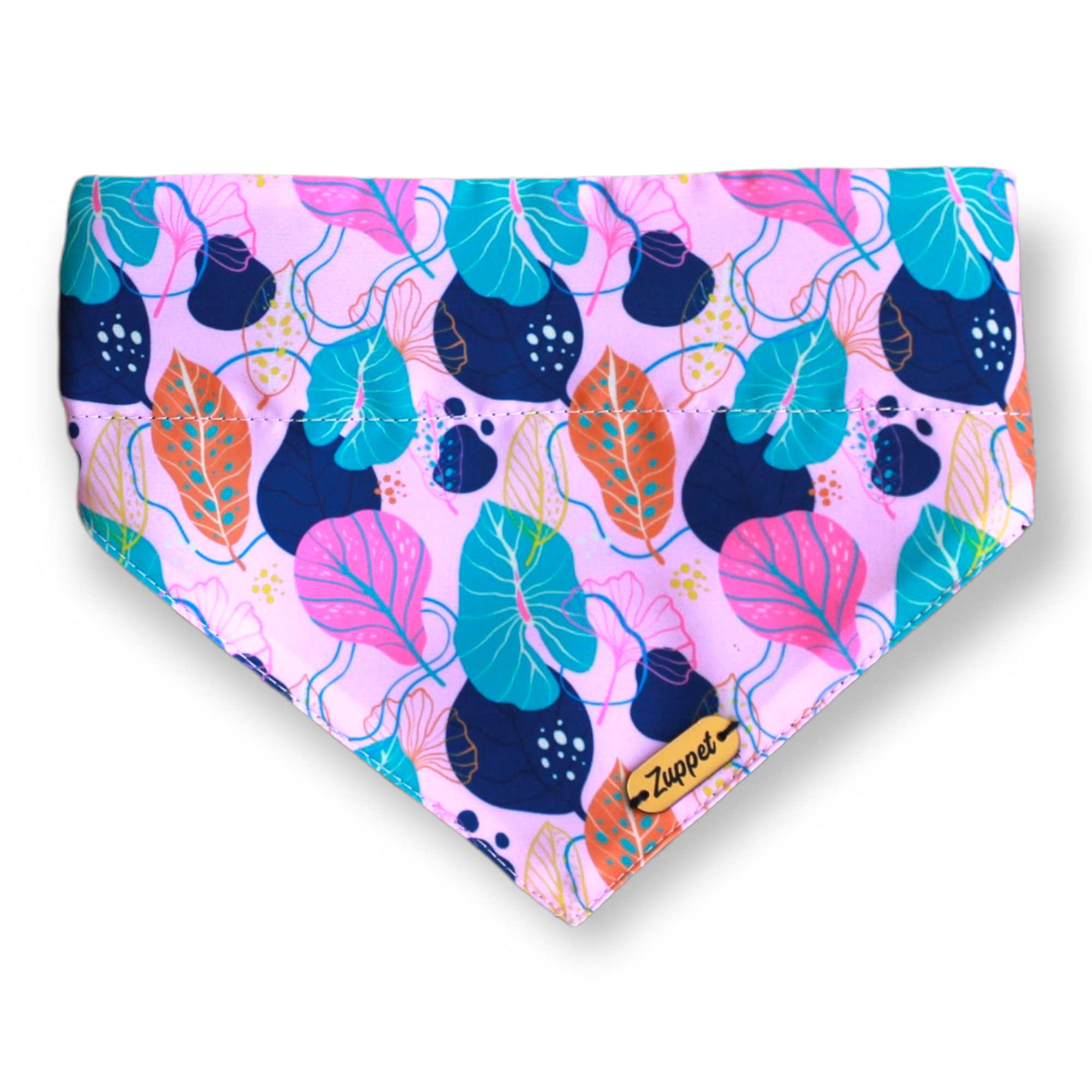 BANDANA PARA MASCOTAS DISEÑO CARIBBEAN PINK - 1