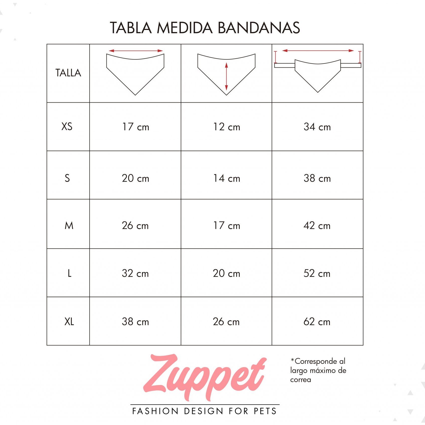 BANDANA PARA MASCOTAS DISEÑO ROSE GOLD - 2