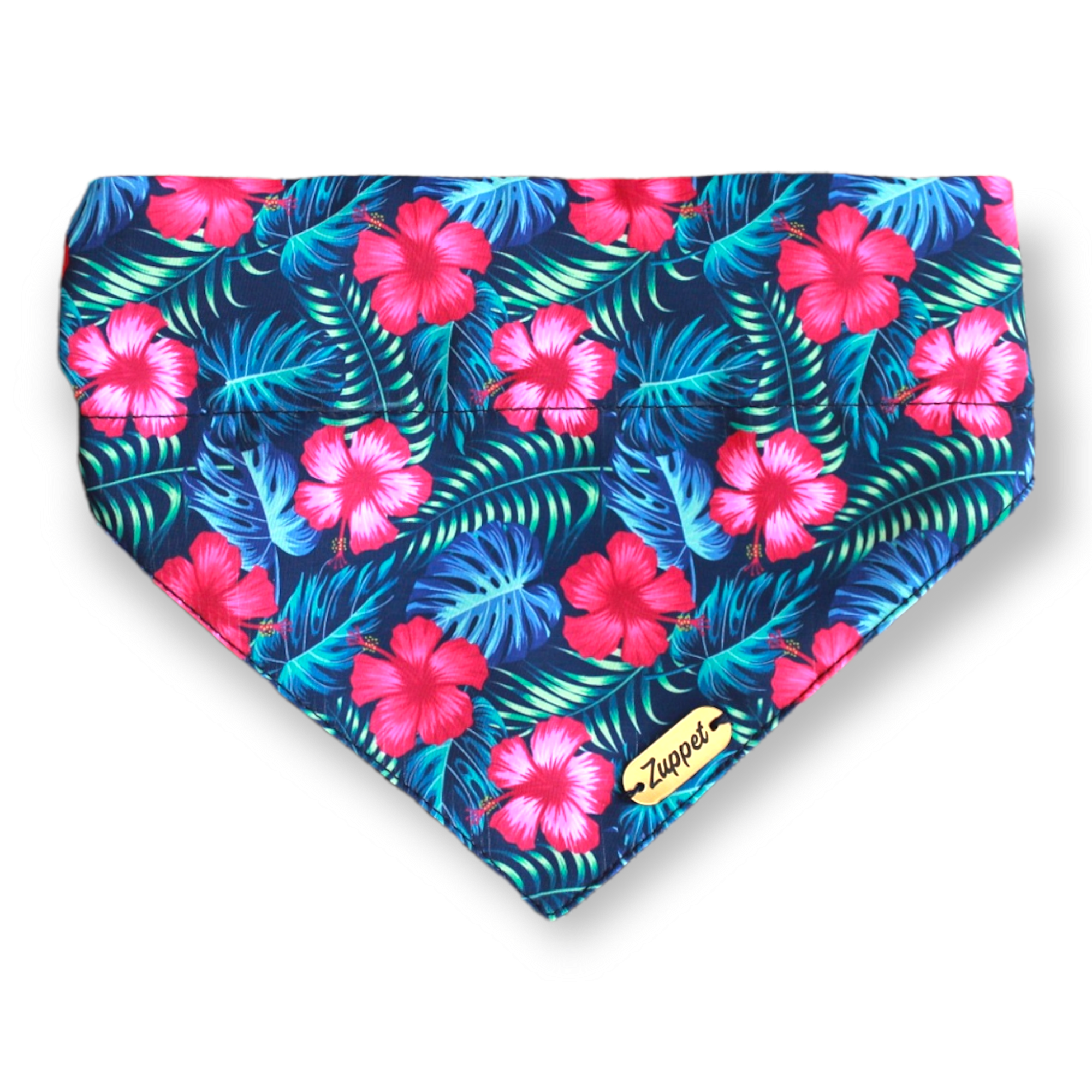 BANDANA PARA MASCOTAS DISEÑO PARADISE JUNGLE FLOWERS - 1