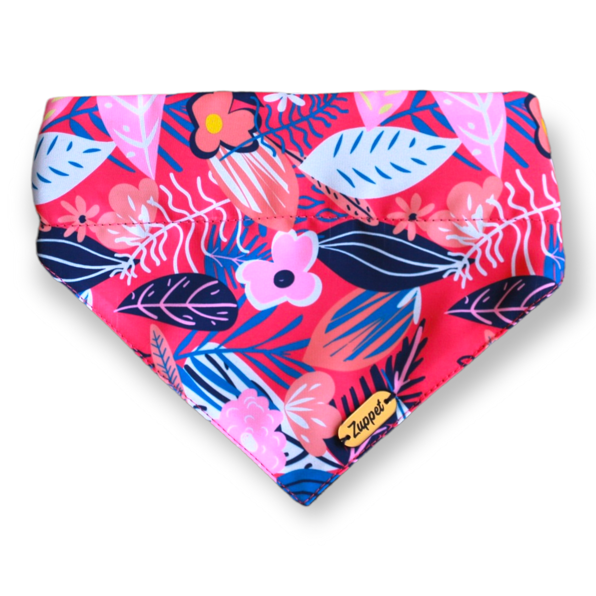 BANDANA PARA MASCOTAS DISEÑO PINK NATURE - 1