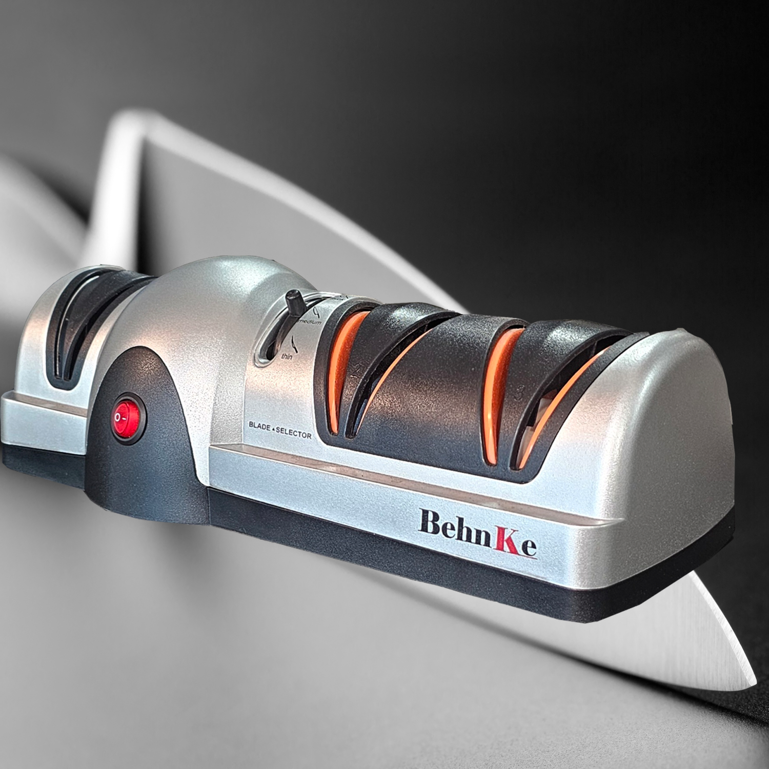 AFILADOR DE CUCHILLO ELÉCTRICO DE 3 ZONAS BEHNKE - 6
