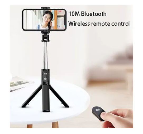 PALO DE SELFIE P30 BLUETOOTH TRÍPODE TELESCÓPICO PORTATIL - 3