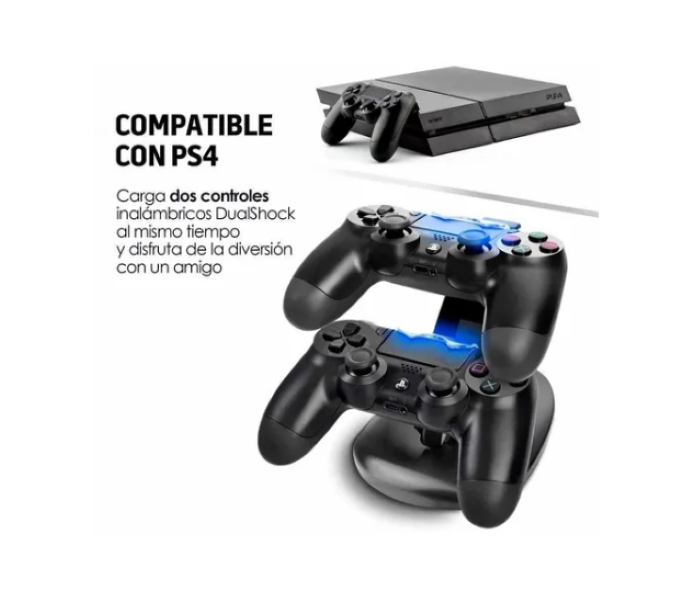BASE SOPORTE DE CARGA PARA MANDO CONTROL PLAYSTATION 4 - 3