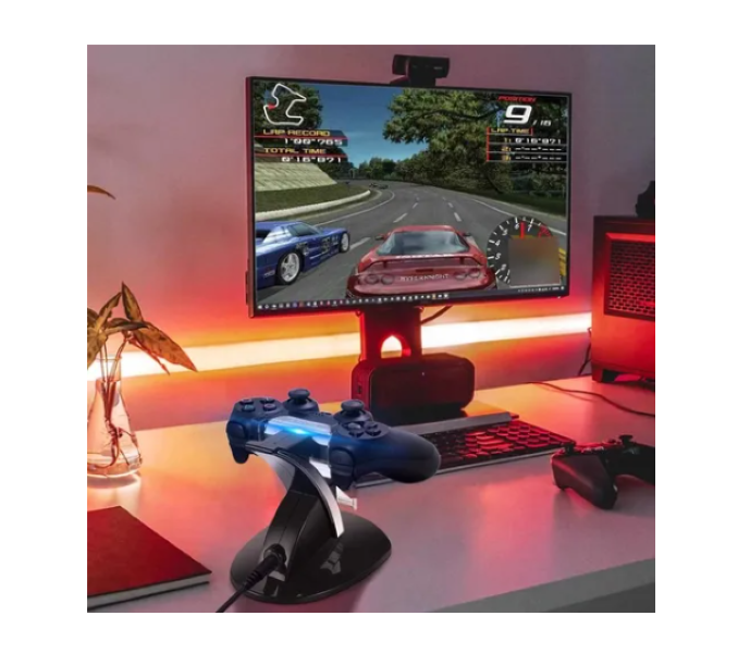 BASE SOPORTE DE CARGA PARA MANDO CONTROL PLAYSTATION 4 - 4