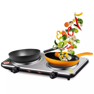 COCINA ENCIMERA ELÉCTRICA 2 PLATOS FÁCIL USO - 1