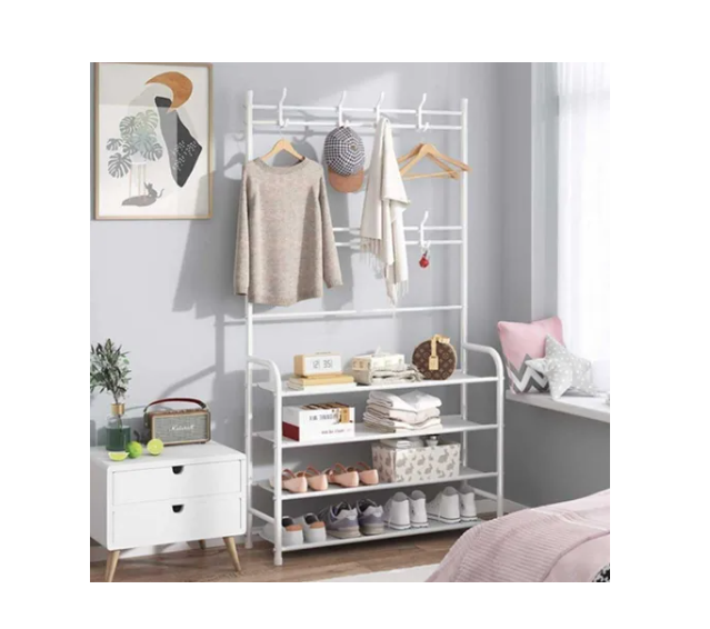 ESTANTE MULTIFUNCIONAL ORGANIZADOR PARA ZAPATOS SOMBREROS ABRIGOS - 3
