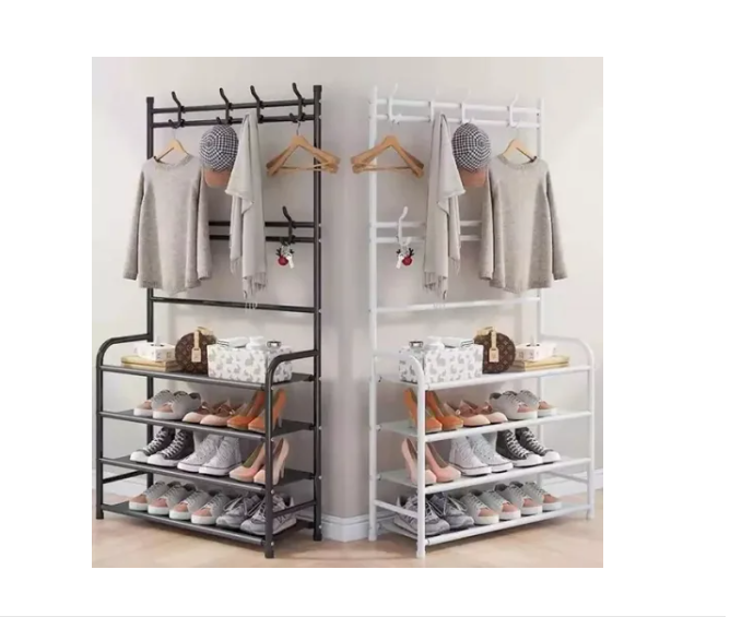 ESTANTE MULTIFUNCIONAL ORGANIZADOR PARA ZAPATOS SOMBREROS ABRIGOS - 4