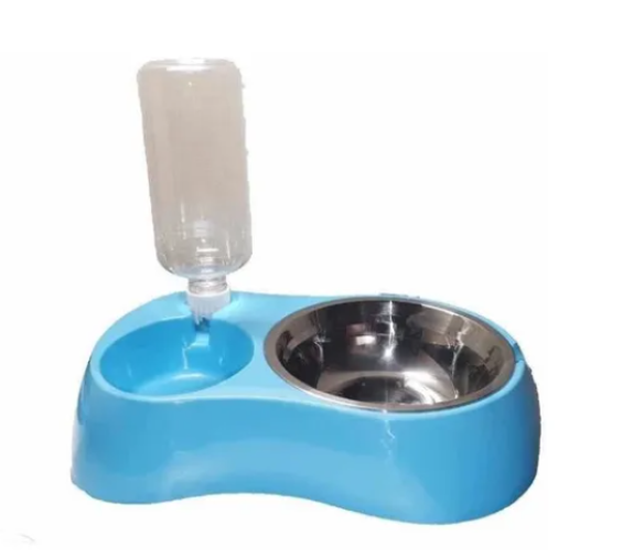 DISPENSADOR PERROS GATOS AGUA COMIDA ANTIDESLIZANTE - 3