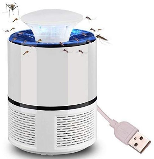 LÁMPARA PARA MATAR MOSQUITOS USB EXTERMINADOR DE INSECTOS - 3