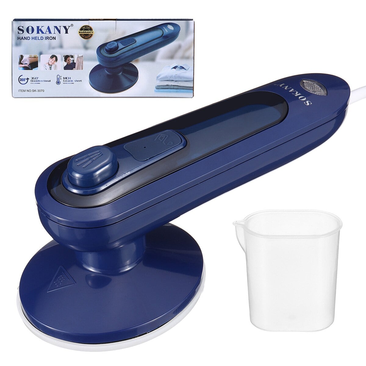 MINI MAQUINA PLANCHADO 30 WATTS MANUAL PLANCHA PORTATIL VAPORIZADOR - 1