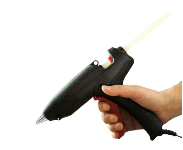 PISTOLA DE SILICONA PARA PEGAMENTO CALIENTE 60W - 1